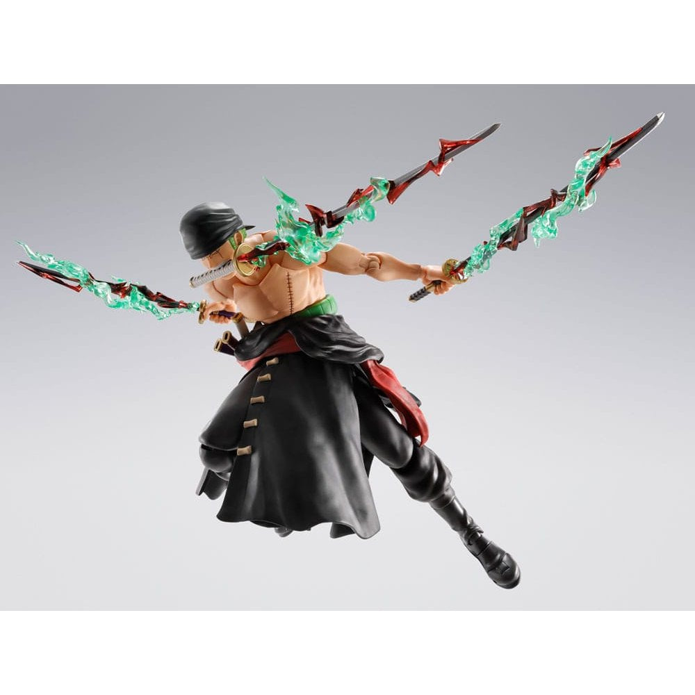 One Piece S.H. Figuarts Action Figure Roronoa Zoro The King of Hell 15cm - Action Figures - Bandai Tamashii Nations - Hobby Figures UK