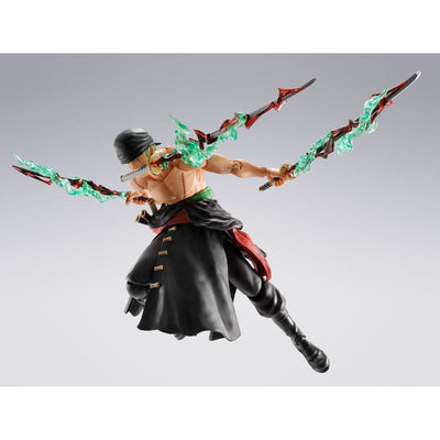 One Piece S.H. Figuarts Action Figure Roronoa Zoro The King of Hell 15cm - Action Figures - Bandai Tamashii Nations - Hobby Figures UK