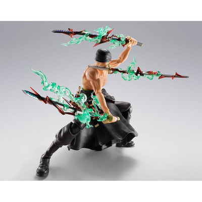 One Piece S.H. Figuarts Action Figure Roronoa Zoro The King of Hell 15cm - Action Figures - Bandai Tamashii Nations - Hobby Figures UK
