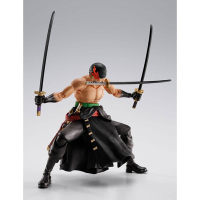 One Piece S.H. Figuarts Action Figure Roronoa Zoro The King of Hell 15cm - Action Figures - Bandai Tamashii Nations - Hobby Figures UK