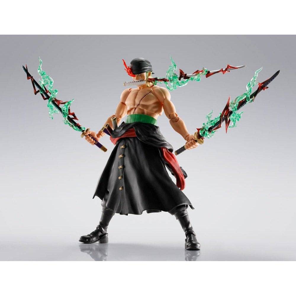 One Piece S.H. Figuarts Action Figure Roronoa Zoro The King of Hell 15cm - Action Figures - Bandai Tamashii Nations - Hobby Figures UK