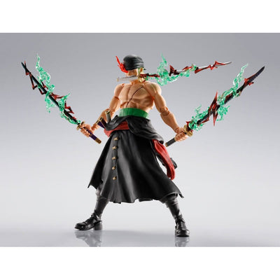 One Piece S.H. Figuarts Action Figure Roronoa Zoro The King of Hell 15cm - Action Figures - Bandai Tamashii Nations - Hobby Figures UK
