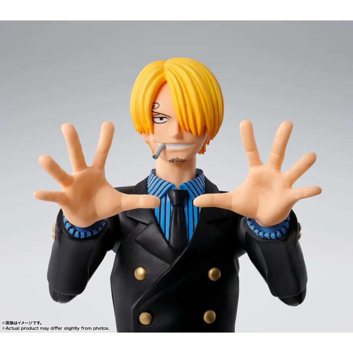 One Piece S.H. Figuarts Action Figure Sanji Romance Dawn Ver. 15cm - Action Figures - Bandai Tamashii Nations - Hobby Figures UK