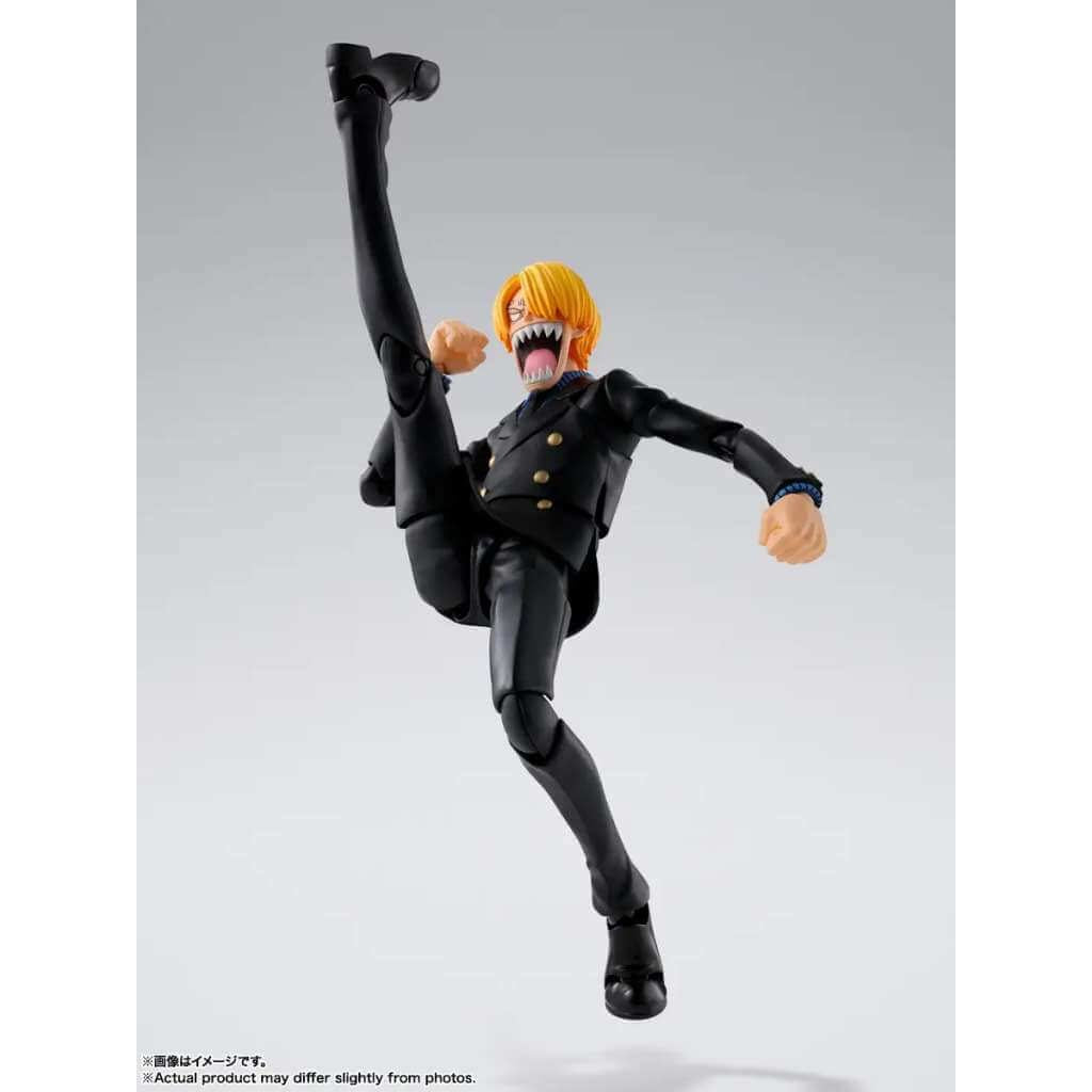 One Piece S.H. Figuarts Action Figure Sanji Romance Dawn Ver. 15cm - Action Figures - Bandai Tamashii Nations - Hobby Figures UK