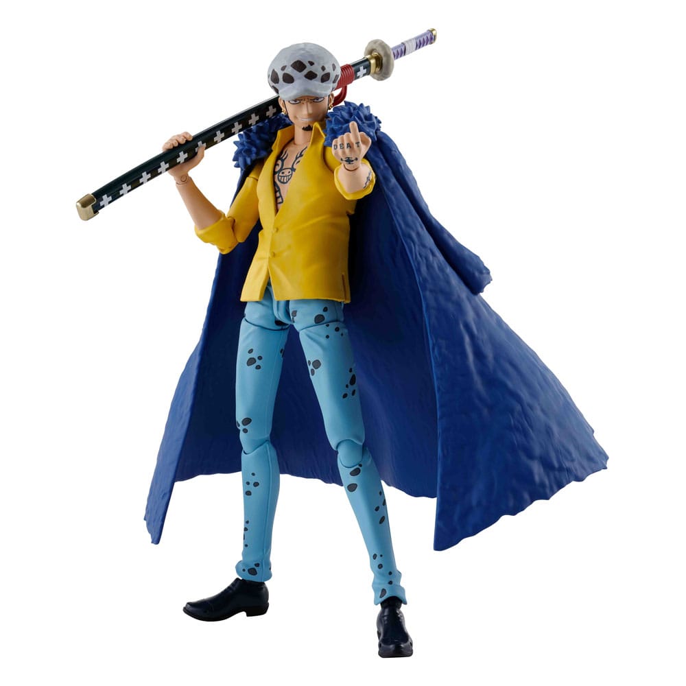 One Piece S.H. Figuarts Action Figure Trafalgar Law -The Raid on Onigashima- 16cm - Action Figures - Bandai Tamashii Nations - Hobby Figures UK