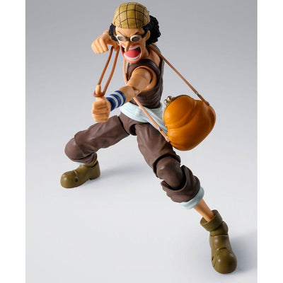 One Piece S.H. Figuarts Action Figure Usopp Romance Dawn Ver. 15cm - Action Figures - Bandai Tamashii Nations - Hobby Figures UK