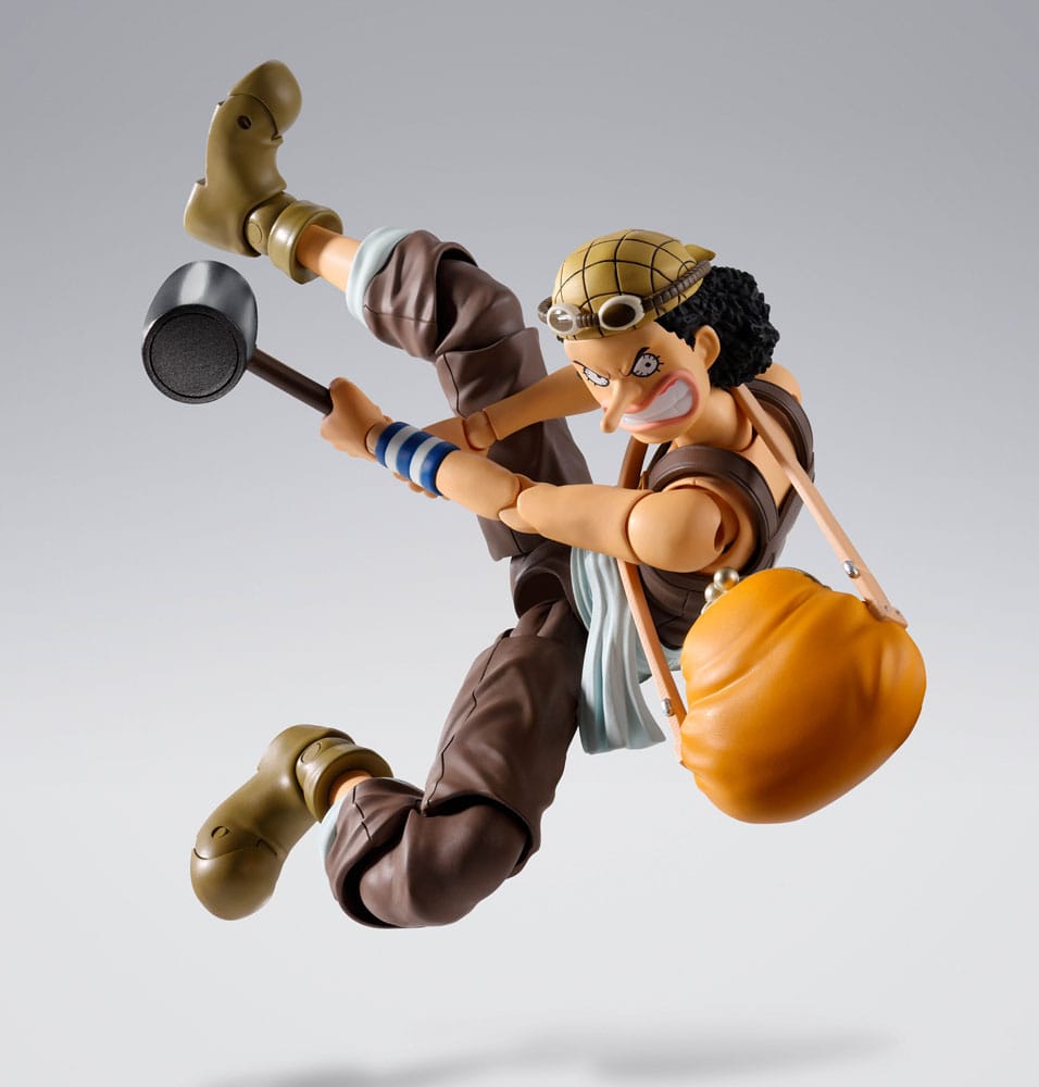 One Piece S.H. Figuarts Action Figure Usopp Romance Dawn Ver. 15cm - Action Figures - Bandai Tamashii Nations - Hobby Figures UK