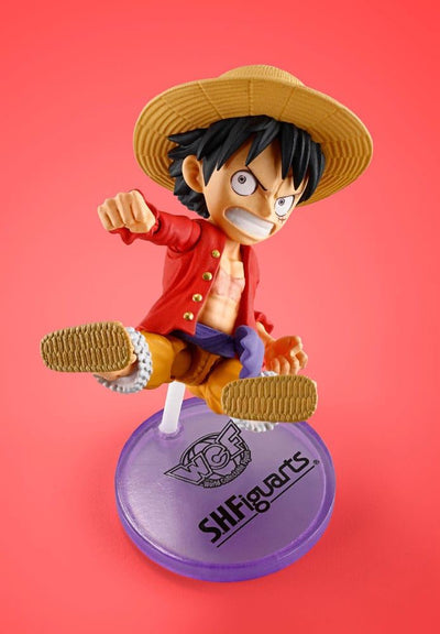 One Piece World Collactable Figures x S.H. Figuarts Action Figure Monkey D. Luffey 8cm - Action Figures - Bandai Tamashii Nations - Hobby Figures UK