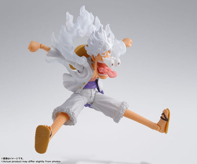 One Piece Z S.H. Figuarts Action Figure Monkey D. Luffy Gear 5 15cm - Action Figures - Bandai Tamashii Nations - Hobby Figures UK