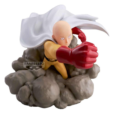 One Punch Man Diorama PVC Statue Saitama 15cm - Scale Statue - Banpresto - Hobby Figures UK