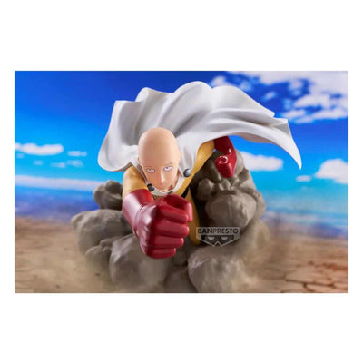 One Punch Man Diorama PVC Statue Saitama 15cm - Scale Statue - Banpresto - Hobby Figures UK