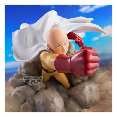 One Punch Man Diorama PVC Statue Saitama 15cm - Scale Statue - Banpresto - Hobby Figures UK