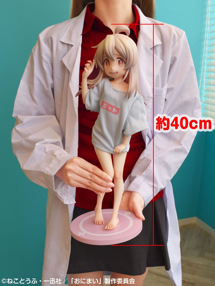 Onimai: I´m Now Your Sister! PVC Statue 1/4 Mahiro Oyama Neet T-Shirt Ver. 40cm - Scale Statue - Medicos Entertainment - Hobby Figures UK