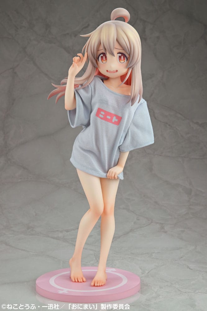 Onimai: I´m Now Your Sister! PVC Statue 1/4 Mahiro Oyama Neet T-Shirt Ver. 40cm - Scale Statue - Medicos Entertainment - Hobby Figures UK