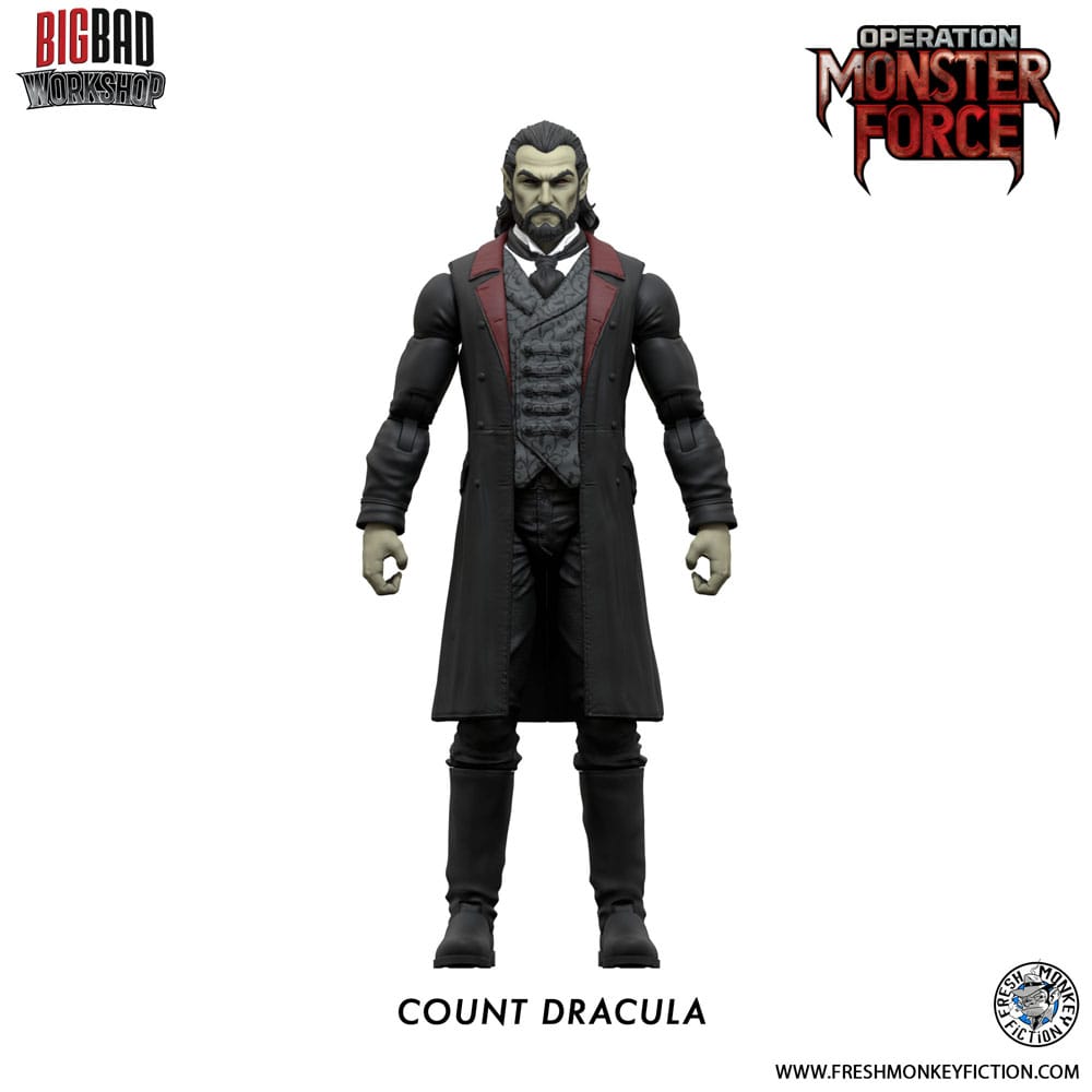 Operation: Monster Force Action Figure 1/12 Count Dracula 15cm - Action Figures - BigBadWorkshop - Hobby Figures UK