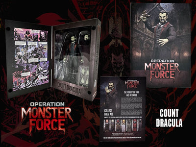 Operation: Monster Force Action Figure 1/12 Count Dracula 15cm - Action Figures - BigBadWorkshop - Hobby Figures UK