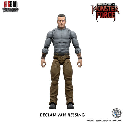 Operation: Monster Force Action Figure 1/12 Declan Van Helsing 15cm - Action Figures - BigBadWorkshop - Hobby Figures UK