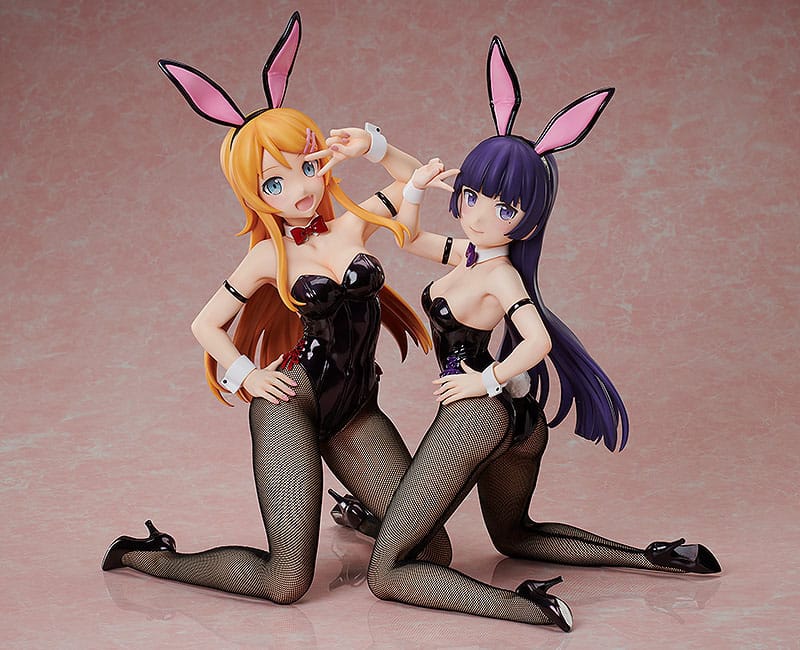 Oreimo PVC Statue 1/4 Kuroneko: Bunny Ver. 31cm - Scale Statue - FREEing - Hobby Figures UK