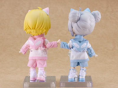 Original Character Accessories for Nendoroid Doll Figures Outfit Set: Subculture Fashion Tracksuit (Blue) - Action Figures - Good Smile Company - Hobby Figures UK