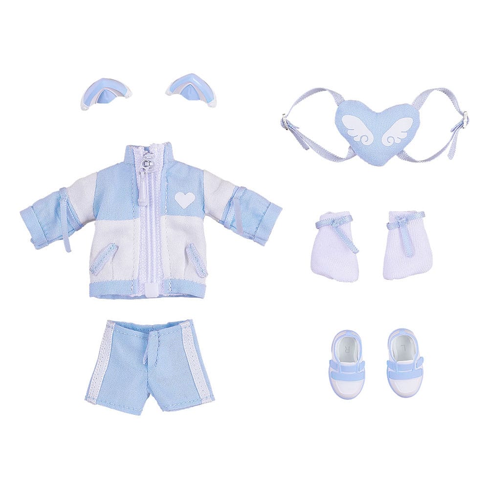 Original Character Accessories for Nendoroid Doll Figures Outfit Set: Subculture Fashion Tracksuit (Blue) - Action Figures - Good Smile Company - Hobby Figures UK