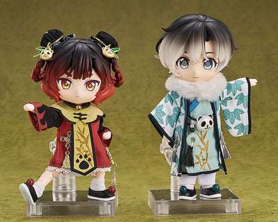 Original Character Accessories for Nendoroid Doll Figures Outfit Set: Chinese-Style Panda Mahjong - Laurier - Action Figures - Good Smile Company - Hobby Figures UK