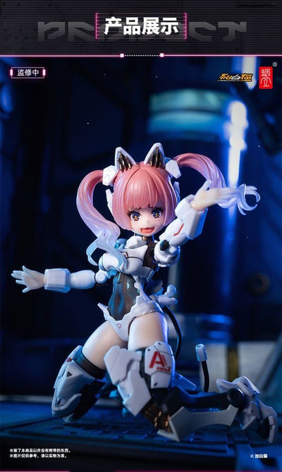 Original Character Action Figure 1/12 EveD Series AMBRA-02 (Strike Cat) Ambra 13cm - Model Kit - Snail Shell - Hobby Figures UK