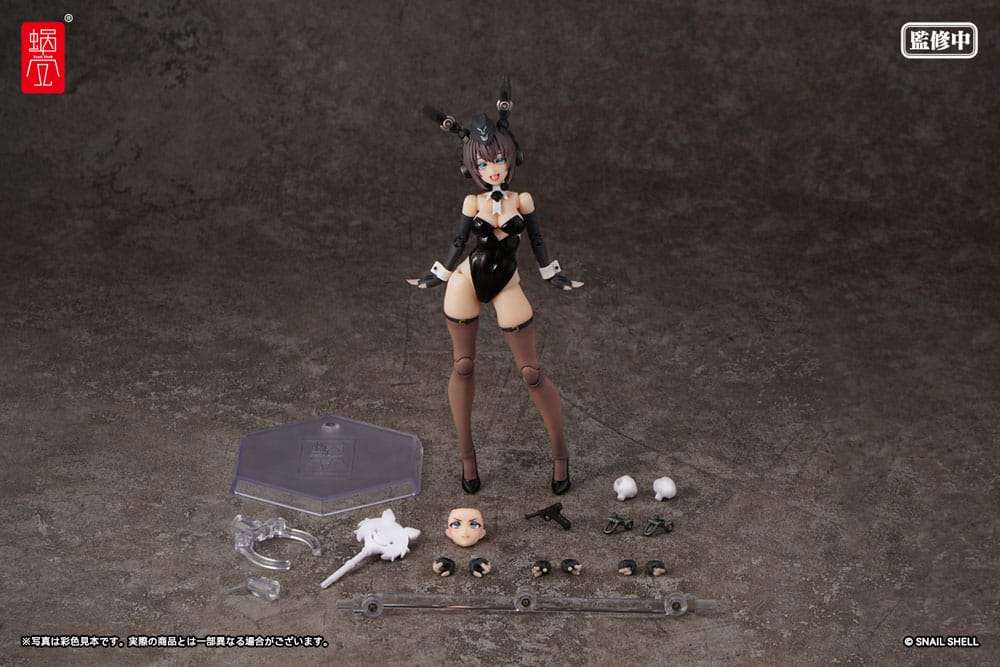 Original Character Action Figure Kit 1/12 RA-03 Panzer Bunny Anneliese 16cm - Action Figures - Snail Shell - Hobby Figures UK