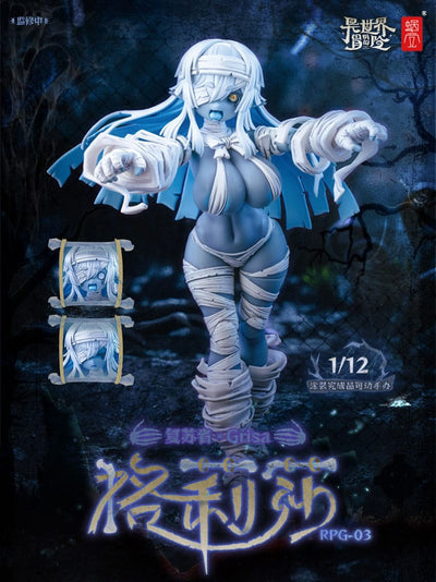 Original Character Action Figure Kit 1/12 RPG-03 Zombie Girl Grisa 15cm - Action Figures - Snail Shell - Hobby Figures UK