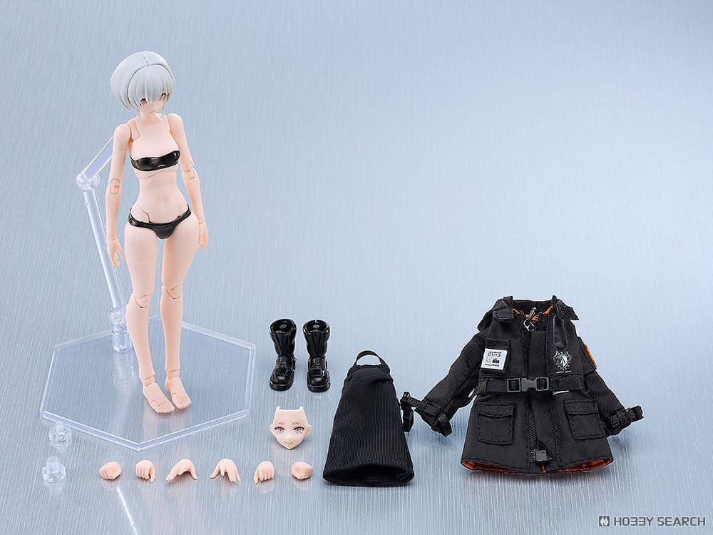 Original Character PLAMAX Plastic Model Kit Xi-III Outfit Set 16cm - Model Kit - Max Factory - Hobby Figures UK