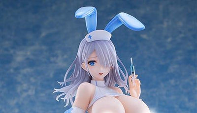 Original Character PVC 1/6 Blue Nurse Bunny 29cm - Scale Statue - Pink Cat - Hobby Figures UK