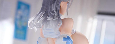 Original Character PVC 1/6 Blue Nurse Bunny 29cm - Scale Statue - Pink Cat - Hobby Figures UK