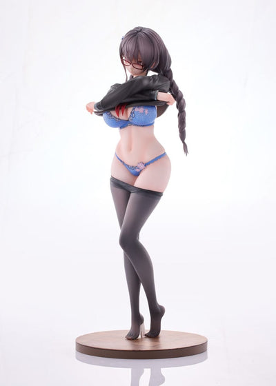 Original Character PVC 1/6 Gap Glasses Girl Who Doesn't Want To Take Physical Education Class 28cm - Scale Statue - Uya - Hobby Figures UK