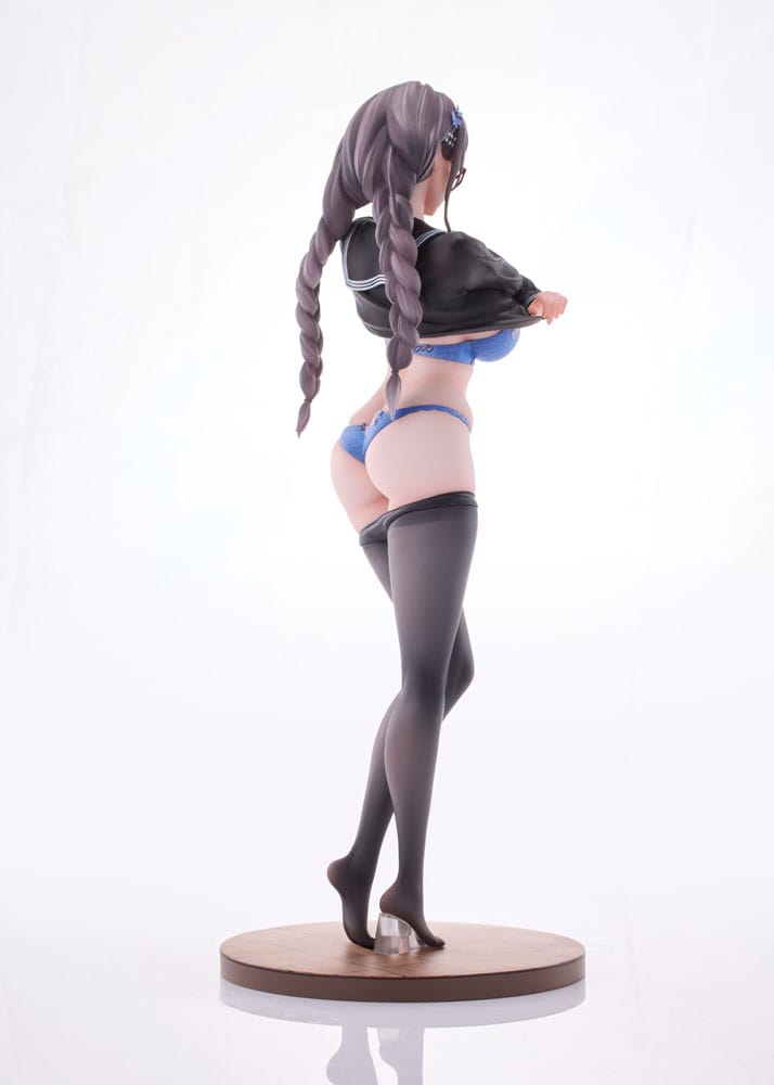 Original Character PVC 1/6 Gap Glasses Girl Who Doesn't Want To Take Physical Education Class 28cm - Scale Statue - Uya - Hobby Figures UK
