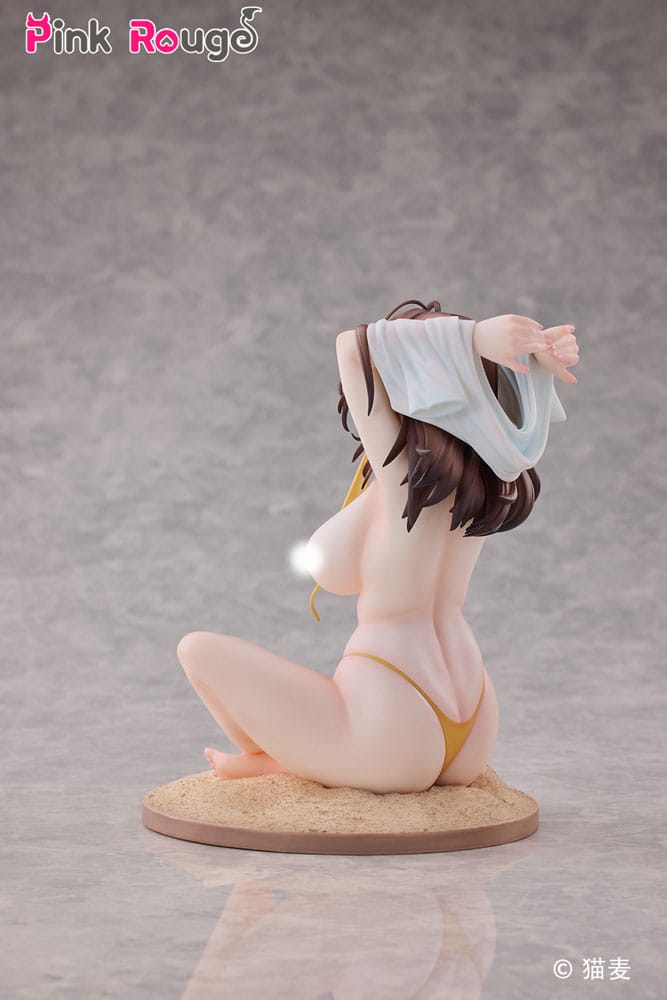 Original Character PVC 1/7 Danjo no Yujo ga Seiritsu Dekinai Type no Onna Tomodachi 15cm - Scale Statue - Pink Rouge - Hobby Figures UK