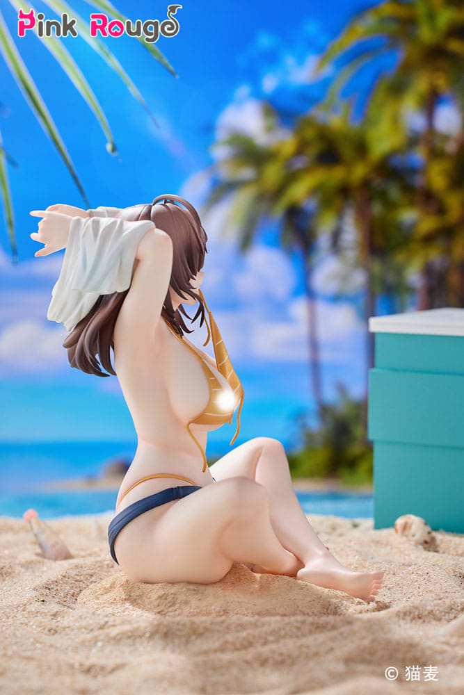 Original Character PVC 1/7 Danjo no Yujo ga Seiritsu Dekinai Type no Onna Tomodachi 15cm - Scale Statue - Pink Rouge - Hobby Figures UK