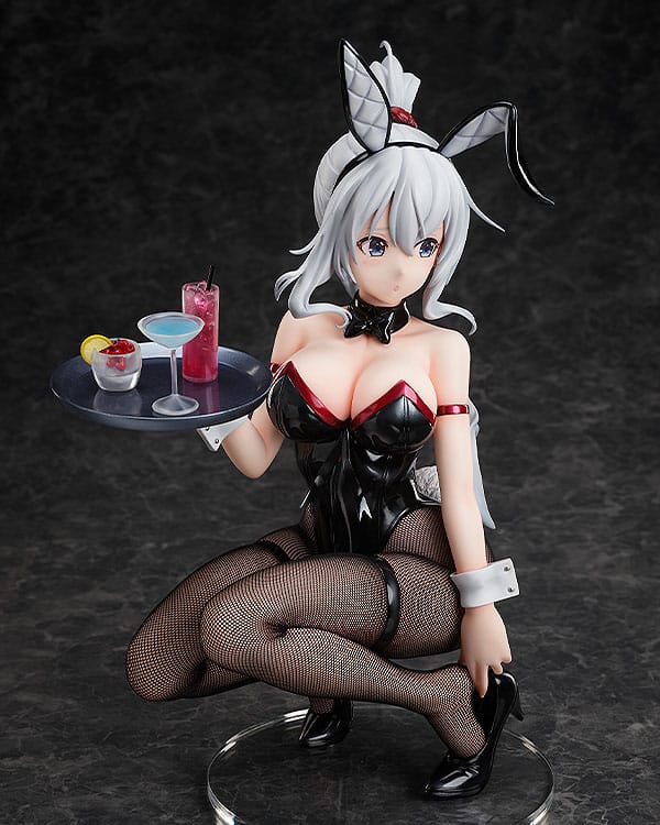 Original Character PVC Statue 1/4 Black Bunny Illustration by TEDDY 32cm - Scale Statue - FREEing - Hobby Figures UK