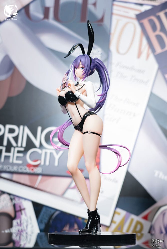 Original Character PVC Statue 1/4 Yuna Bunny Girl Ver. illustration by Biya 45cm - Scale Statue - BearPanda - Hobby Figures UK