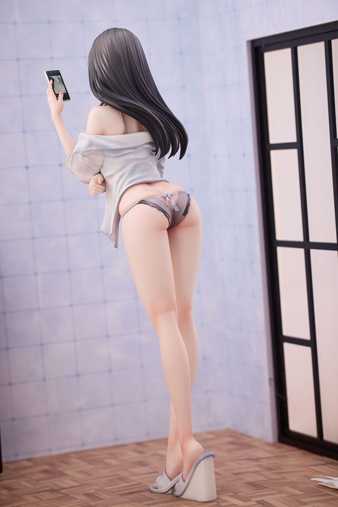 Original Character PVC Statue 1/6 Apocrypha Selfie Girl Illustration by hitomio16 Normal Edition 29cm - Scale Statue - Kawa Design - Hobby Figures UK