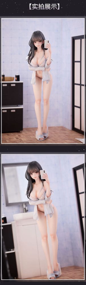Original Character PVC Statue 1/6 Apocrypha Selfie Girl Illustration by hitomio16 Normal Edition 29cm - Scale Statue - Kawa Design - Hobby Figures UK