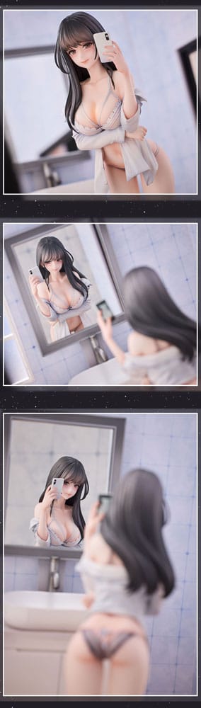 Original Character PVC Statue 1/6 Apocrypha Selfie Girl Illustration by hitomio16 Normal Edition 29cm - Scale Statue - Kawa Design - Hobby Figures UK