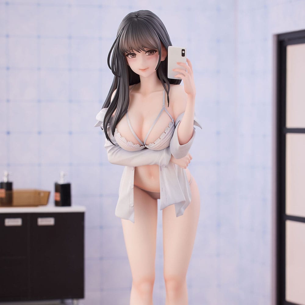 Original Character PVC Statue 1/6 Apocrypha Selfie Girl Illustration by hitomio16 Normal Edition 29cm - Scale Statue - Kawa Design - Hobby Figures UK