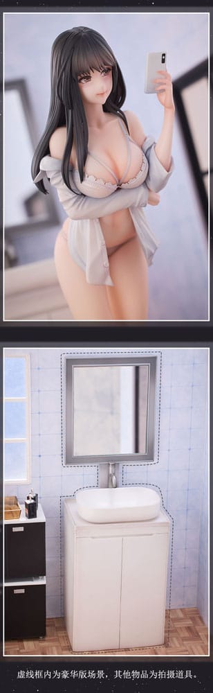 Original Character PVC Statue 1/6 Apocrypha Selfie Girl Illustration by hitomio16 Normal Edition 29cm - Scale Statue - Kawa Design - Hobby Figures UK