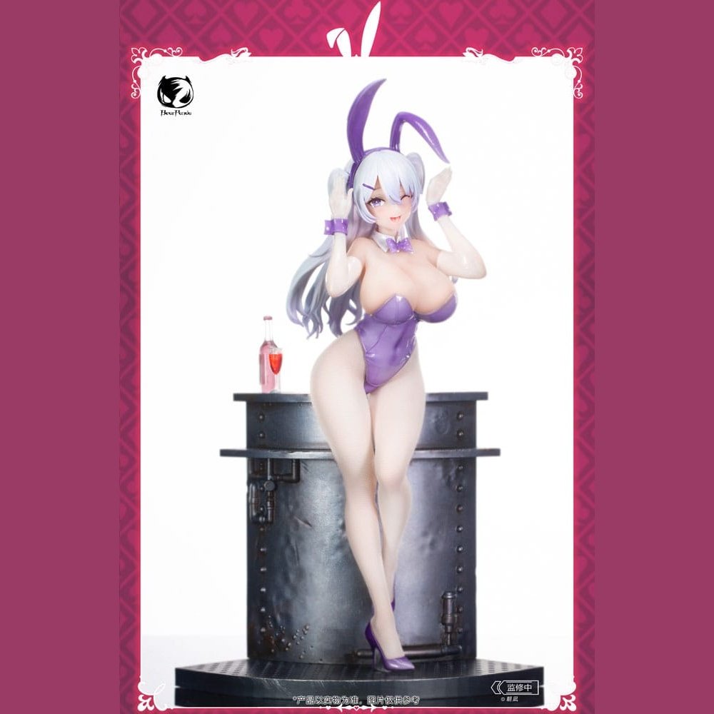Original Character PVC Statue 1/6 Bunny Girl: Xiya illustration by Asanagi 28cm - Scale Statue - BearPanda - Hobby Figures UK