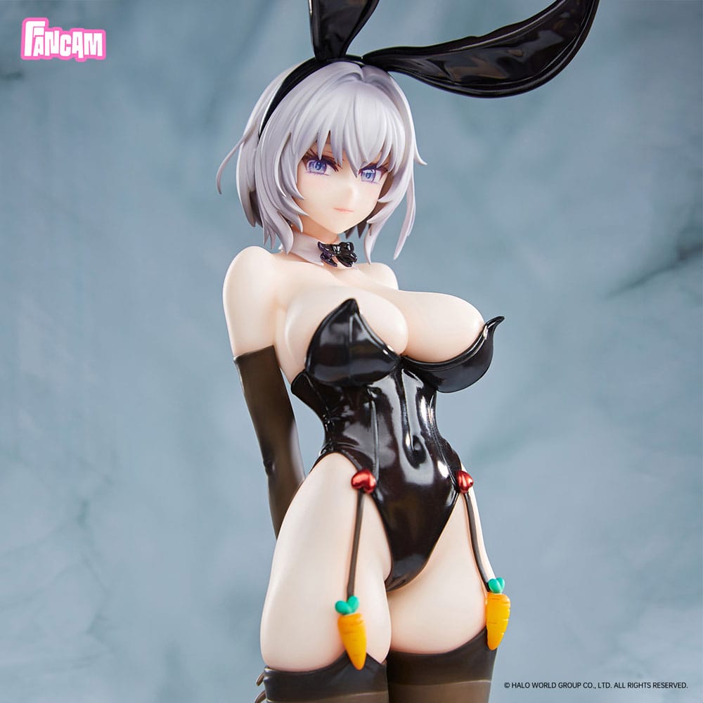 Original Character PVC Statue 1/6 Bunny Girls Black 34cm - Scale Statue - Fancam - Hobby Figures UK