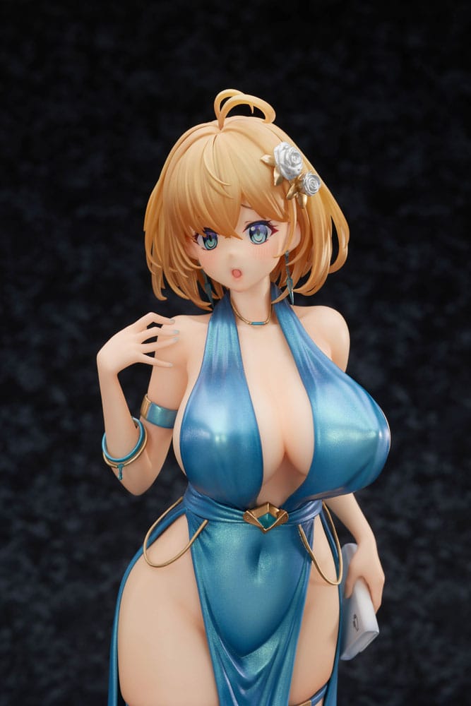 Original Character PVC Statue 1/6 Bunny Suit Planning Sophia F. Shirring Dress Ver. 28cm - Scale Statue - Magi Arts - Hobby Figures UK