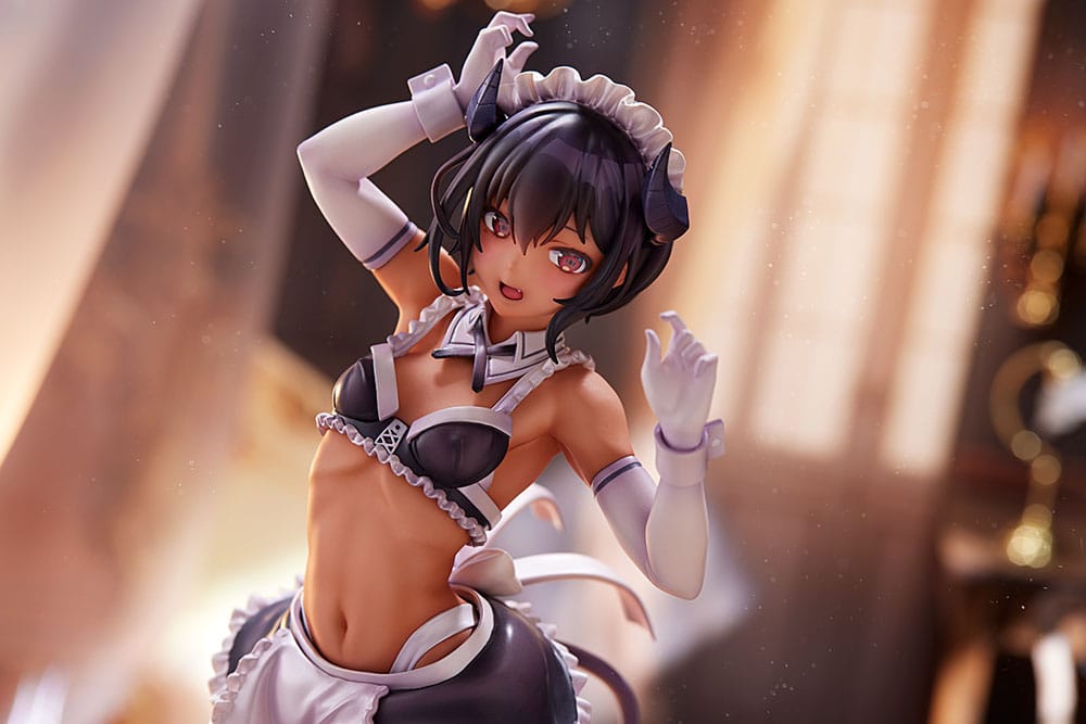 Original Character PVC Statue 1/6 Dai Kasshoku Jidai Saki 26cm - Scale Statue - Ami Ami - Hobby Figures UK