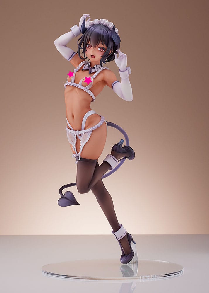 Original Character PVC Statue 1/6 Dai Kasshoku Jidai Saki 26cm - Scale Statue - Ami Ami - Hobby Figures UK