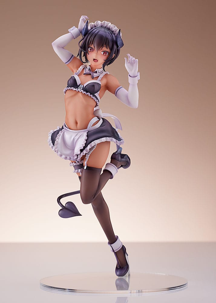 Original Character PVC Statue 1/6 Dai Kasshoku Jidai Saki 26cm - Scale Statue - Ami Ami - Hobby Figures UK