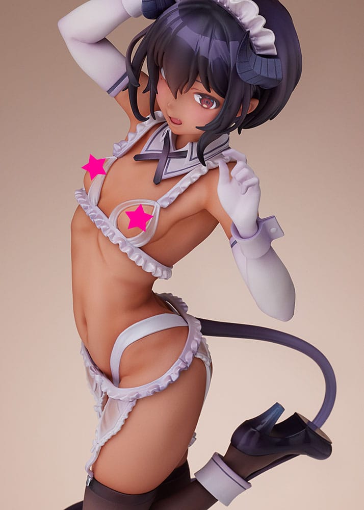 Original Character PVC Statue 1/6 Dai Kasshoku Jidai Saki 26cm - Scale Statue - Ami Ami - Hobby Figures UK