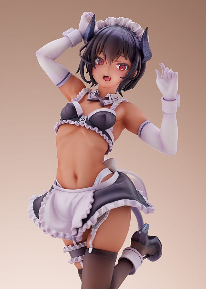 Original Character PVC Statue 1/6 Dai Kasshoku Jidai Saki 26cm - Scale Statue - Ami Ami - Hobby Figures UK